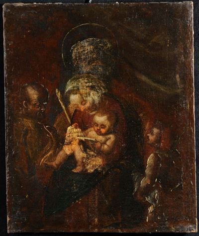 Scuola della Fine del XVIII Secolosacra Famiglia Santo