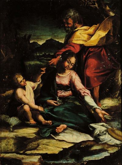 Federico Barocci (1526/35-1612), Copia Damadonna Col Bambino