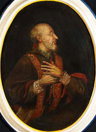 Scuola del XVIII Secoloritratto di Religioso