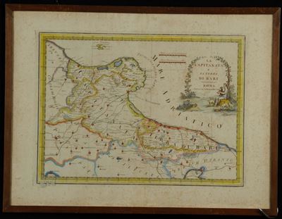 Coppia di Cartine Geografiche, XVIII-XIX Secolo
