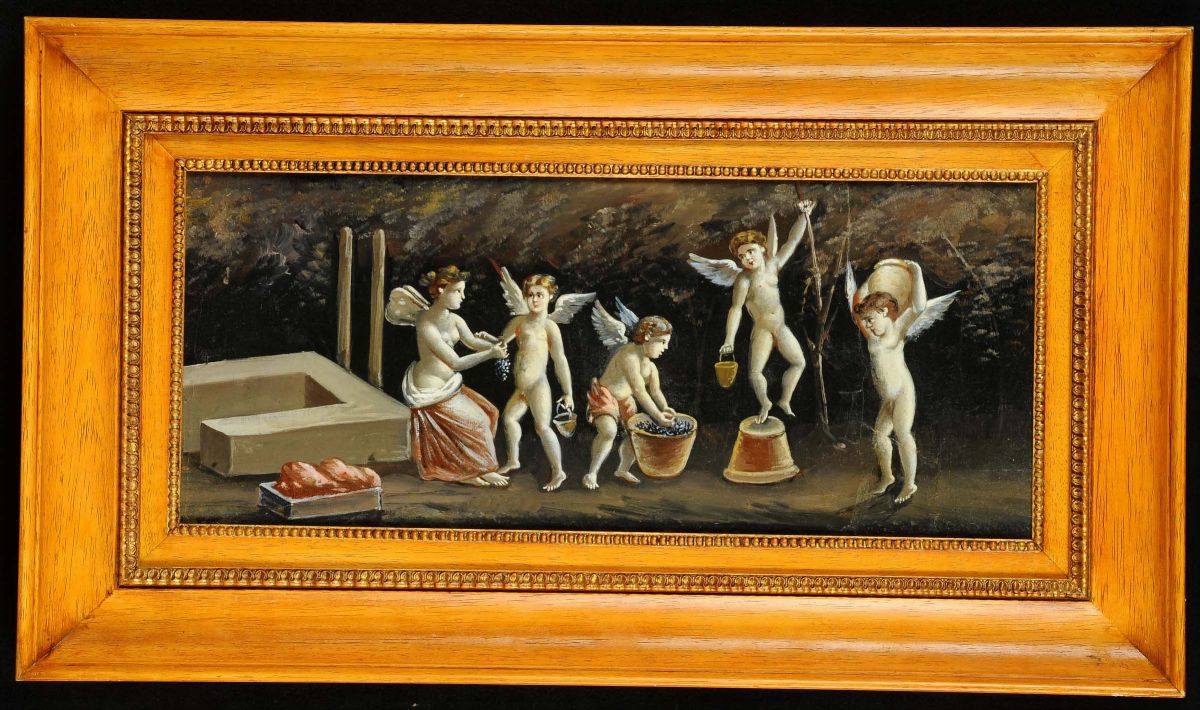 Scuola del XIX Secoloallegorie di Putti