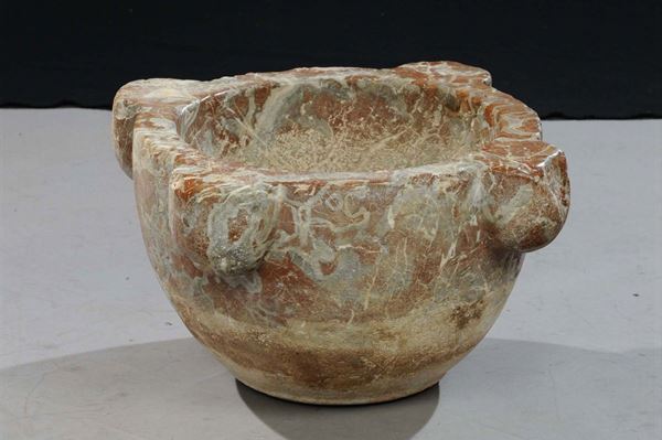 Grande mortaio in diaspro siciliano, XVII secolo