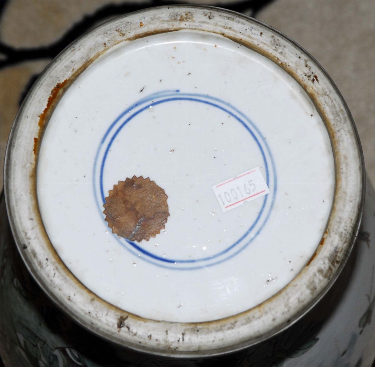 Vaso in Porcellana, Famiglia Verde, Cina XVII-XVIII Secolo