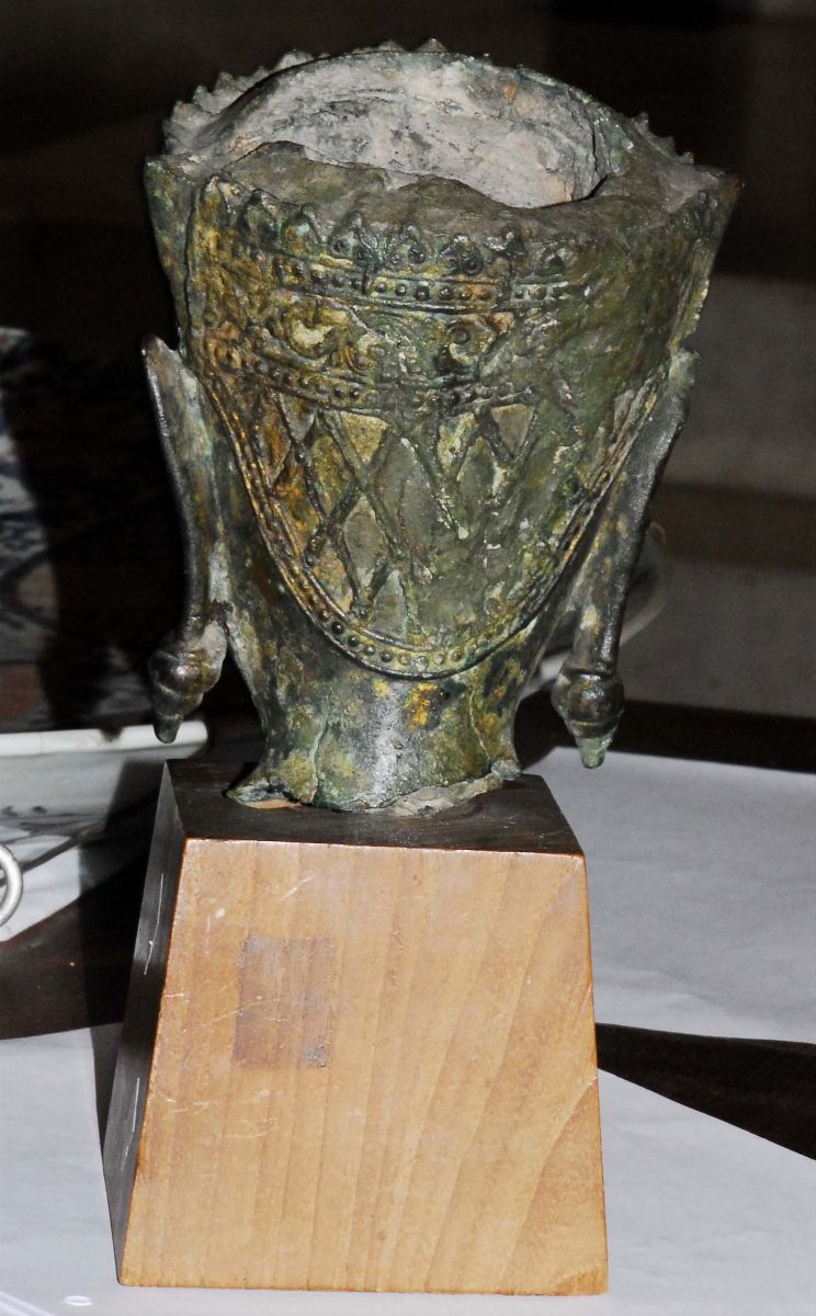 Piccola Testa del Buddha, Thailandia Epoca Ayudhya, XVI-XVII Secolo