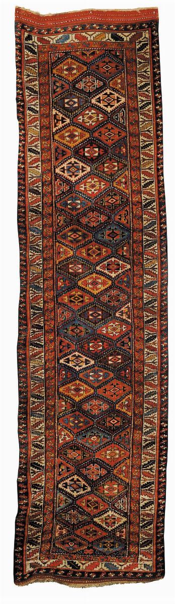 Passatoria curda, fine XIX secolo  - Auction Ancient Carpets - Cambi Casa d'Aste