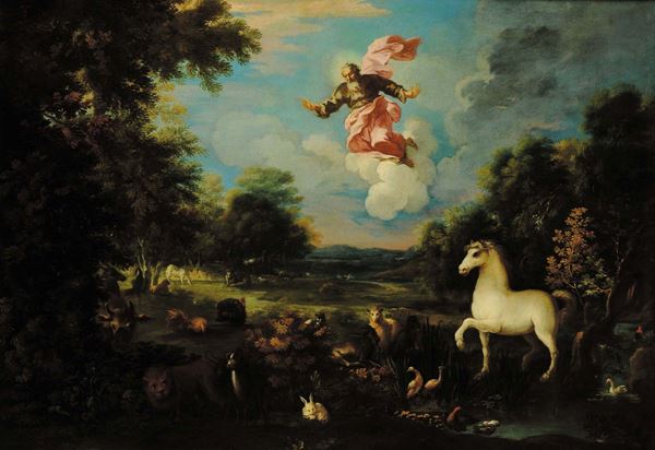 Carlo Antonio Tavella (1668-1738) Creazione degli animali