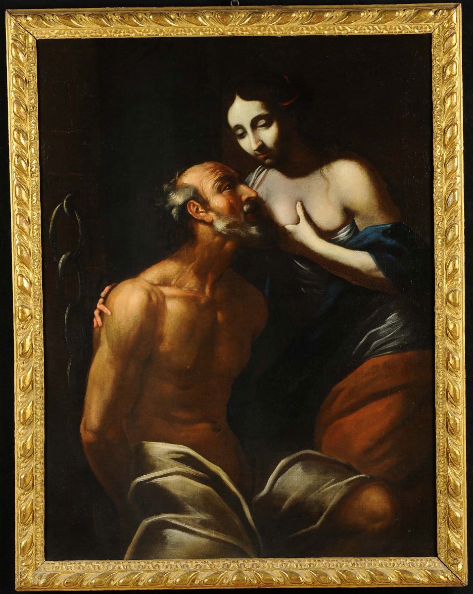 Anonimo Napoletano del XVII Secolocaritˆ Romana (pero Allatta Cimone)