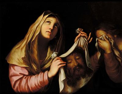 Giovanni Francesco Gessi (1588-1649)veronica con il Mandillion