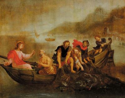 Frans II Franken (1581-1642)pesca Miracolosa
