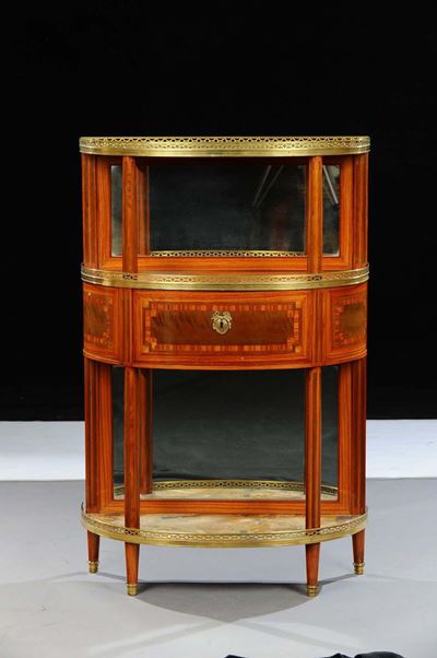 Etagere Demi Lune Lastronata, Francia, XIX Secolo