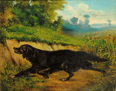 Carlo Pittara (1835-1891)cane Entro Paesaggi