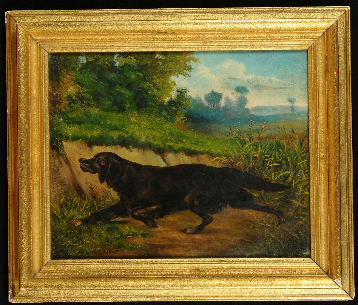 Carlo Pittara (1835-1891)cane Entro Paesaggi