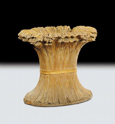 Base di Tavolo Intagliata e Dorata, XIX Secolo