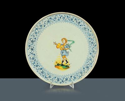 Alzatina in Maiolica, Faenza XVIII Secolo