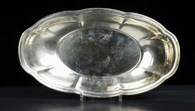 Vassoietto Ovale in Argento Sterling