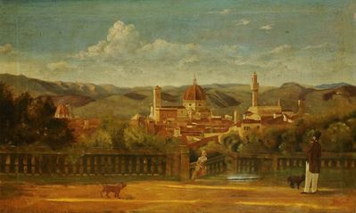 Scuola del XIX Secoloveduta di Firenze