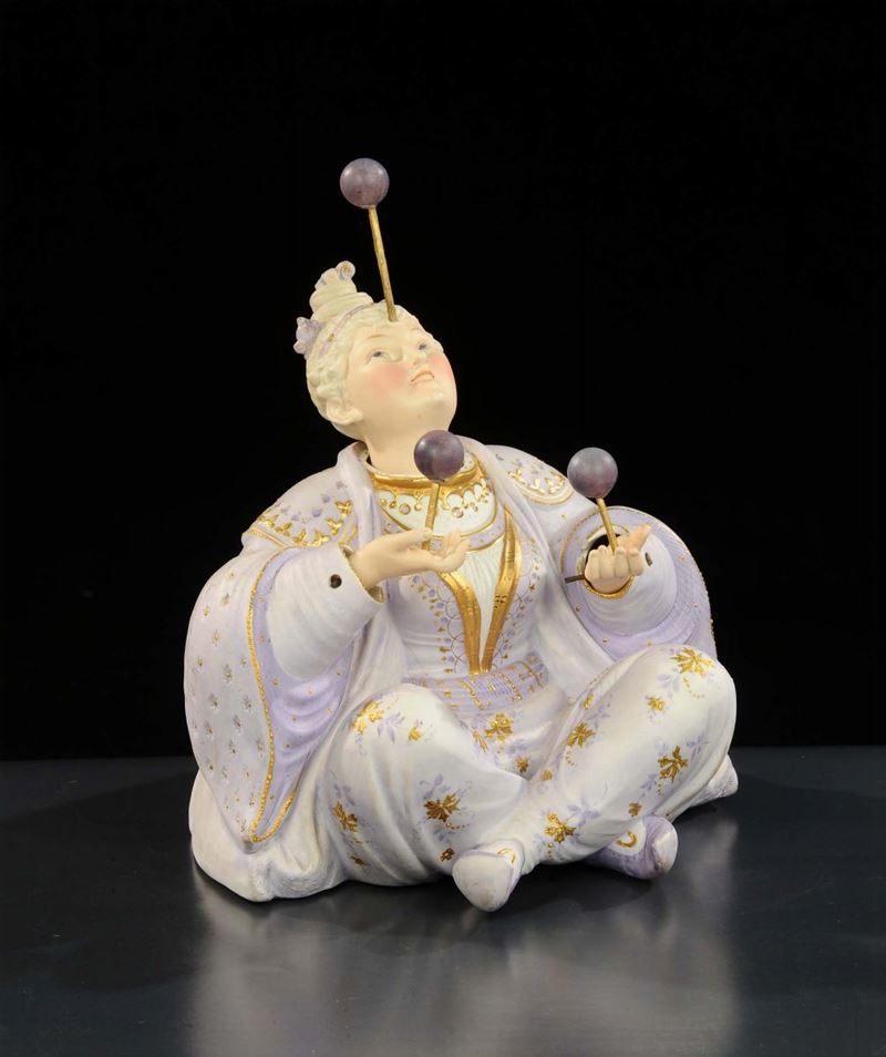 Magot in ceramica, XX secolo  - Asta Antiquariato, Argenti e Dipinti Antichi - Cambi Casa d'Aste