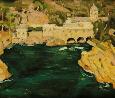 Armando Figallo (1892-1984)la Baia di San Fruttuoso