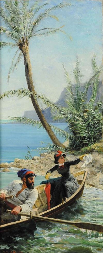 Gustav Zorn (1845-1893)bordighera, 1882