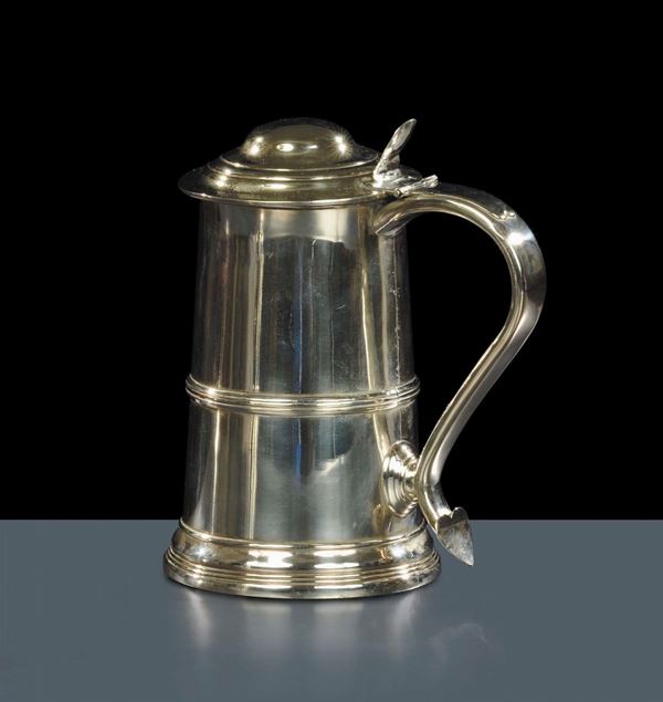 Boccale in argento, Inghilterra XIX secolo