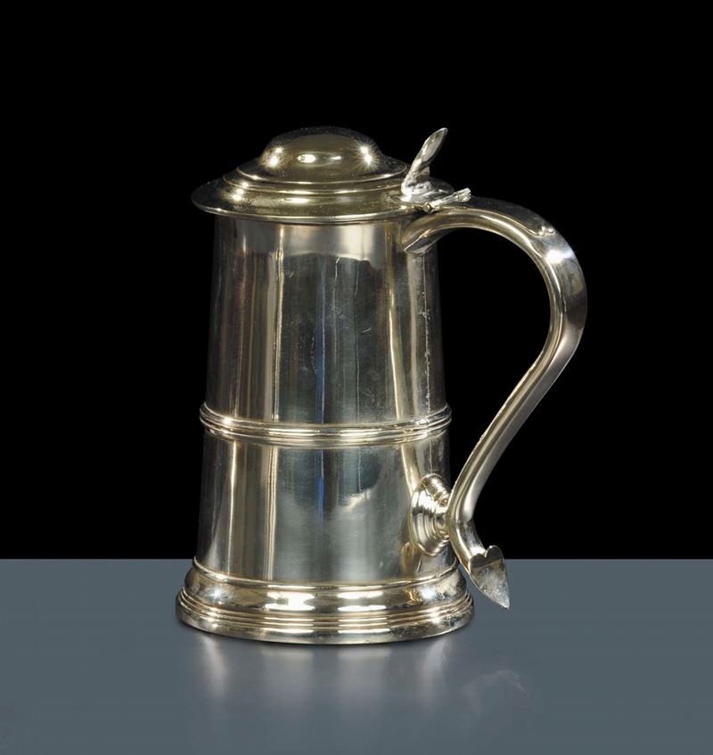 Boccale in argento, Inghilterra XIX secolo  - Auction Antiquariato, Argenti e Dipinti Antichi - Cambi Casa d'Aste