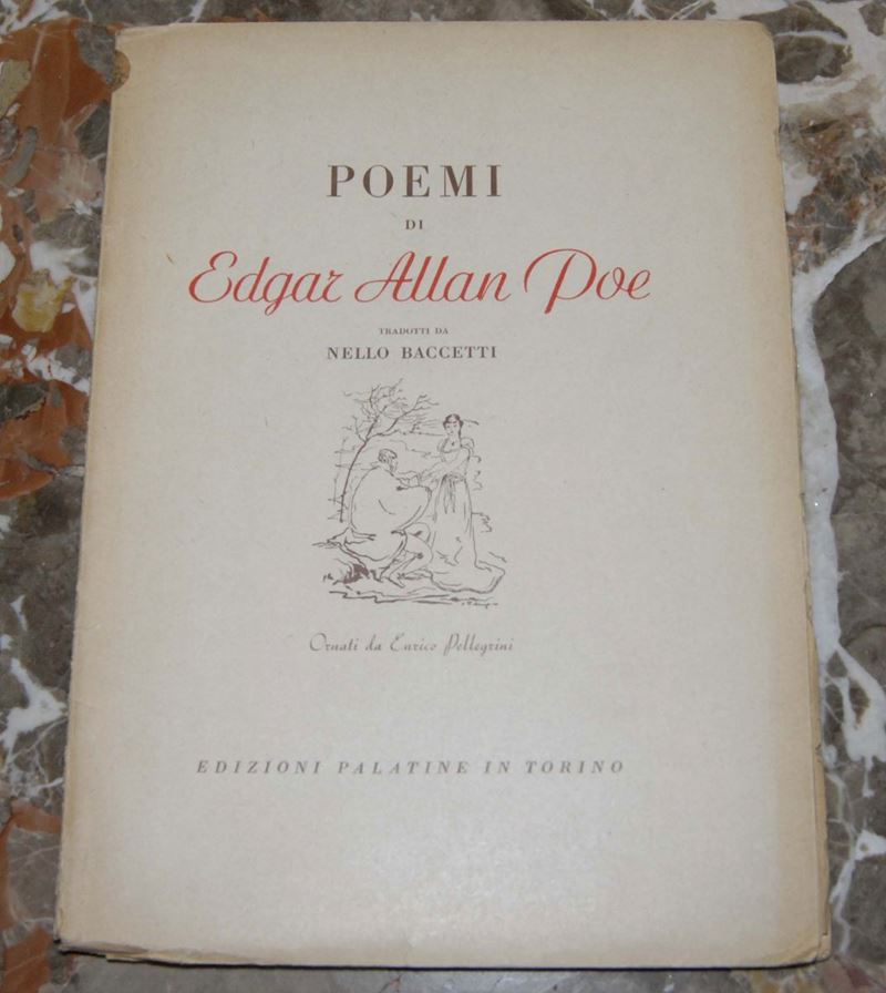 Edgar Alan Poe (1809-1849) Poemi  - Asta Asta OnLine 07-2012 - Cambi Casa d'Aste