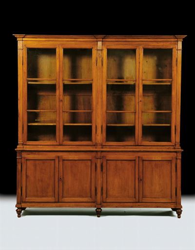 Grande Libreria in Noce a Due Corpi, XIX Secolo