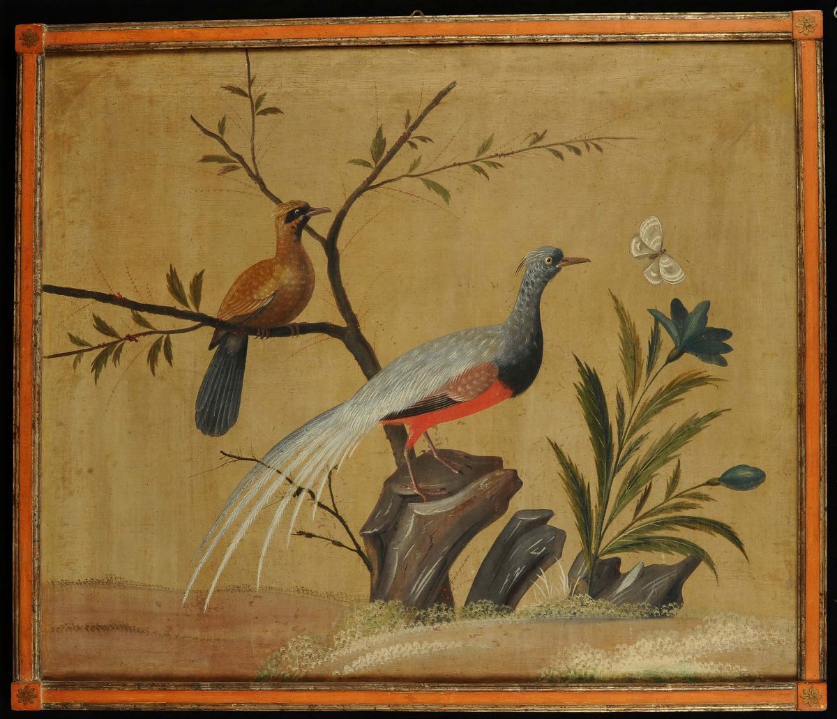 Anonimo Cinese del XVIII Secolopaesaggi con Uccelli
