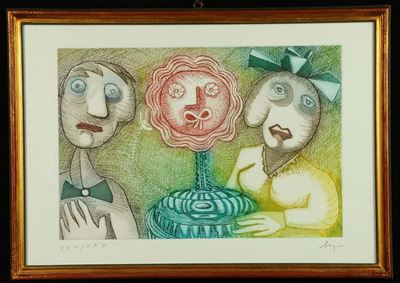 Enrico Baj (1924-2003)figure