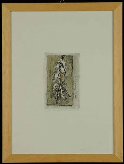 Oscar Saccorotti (1898-1986)undici Uccelli Appesi, 1976