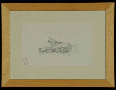 Oscar Saccorotti (1898-1986)fringuello Morto, 1983