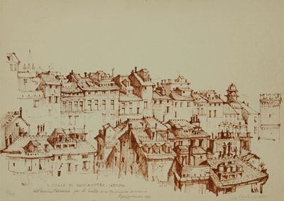Ugo Lombardo (1922)il Colle di Sant'andrea a Genova