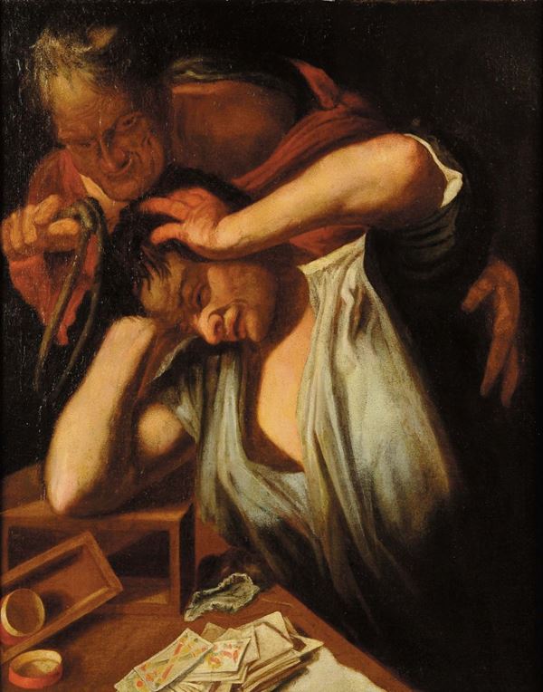 Scuola del XVII secolo L'impiccato