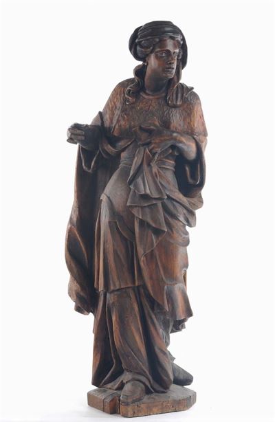 Anonimo del XIX Secolodonna con Libro