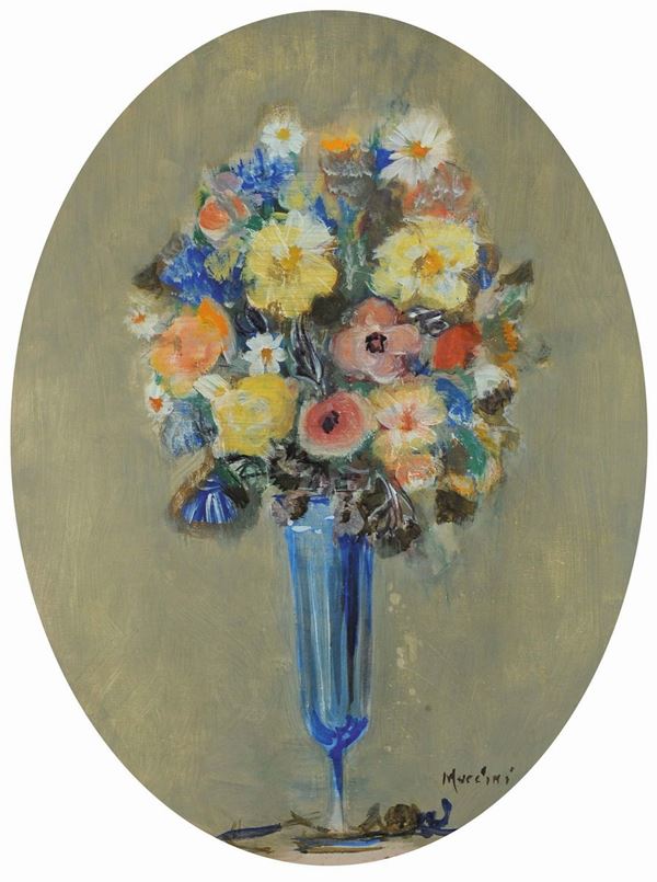 Marcello Muccini (1926-1978) Vaso di fiori