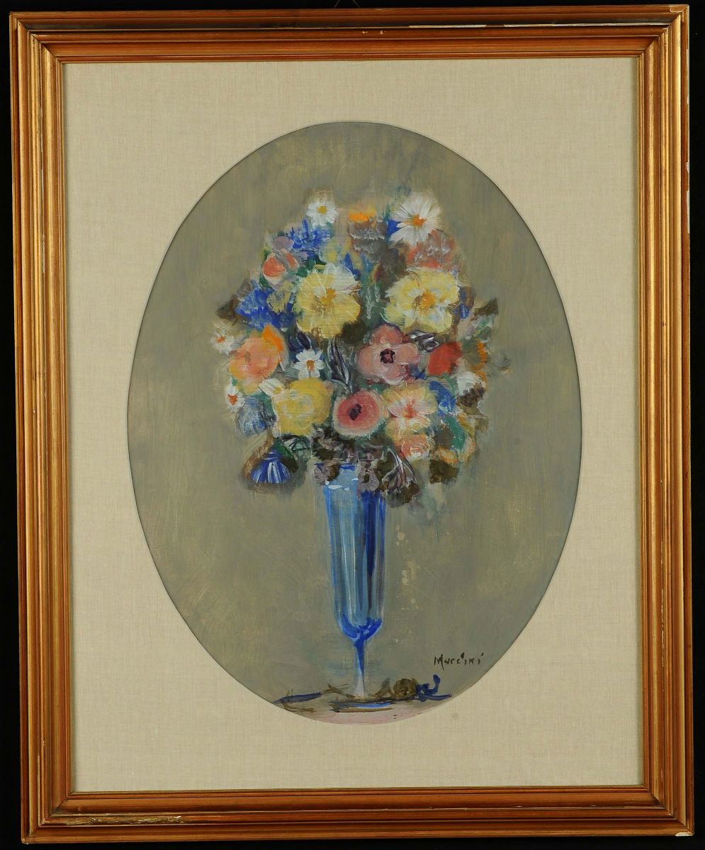 Marcello Muccini (1926-1978)vaso di Fiori
