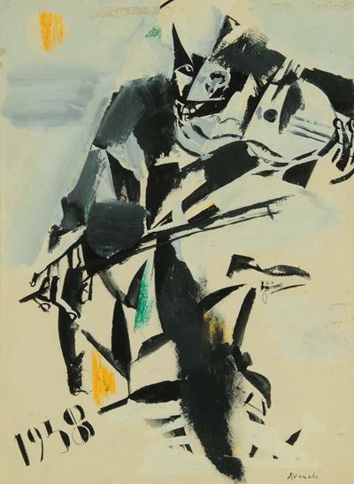 Marcello Avenali (1912-1981)violinista, 1958