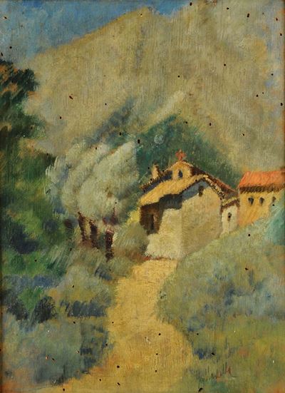 Anonimo del XX Secolopaesaggio Montano
