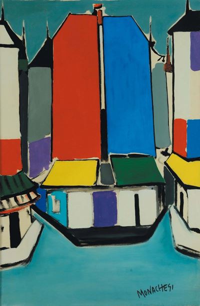 Sante Monachesi (1910-1991)muri Ciechi