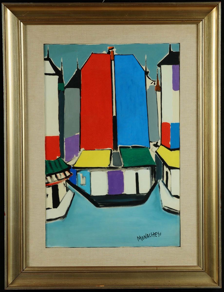 Sante Monachesi (1910-1991)muri Ciechi
