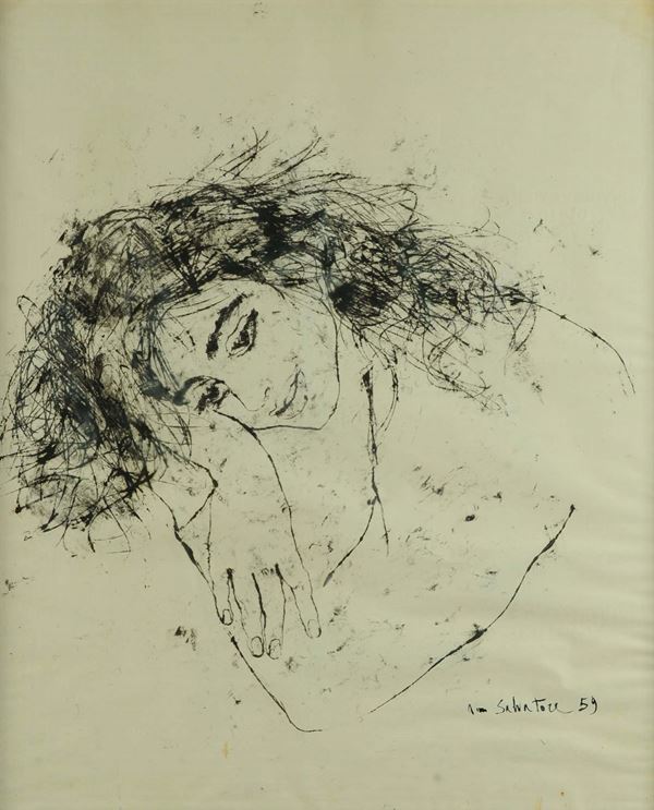 Anna Salvatore (1923-1978) Figura femminile