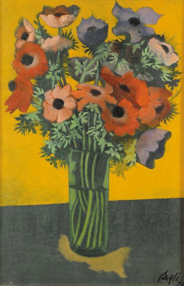 Corrado Cagli (1910-1976) Vaso di fiori, 1957