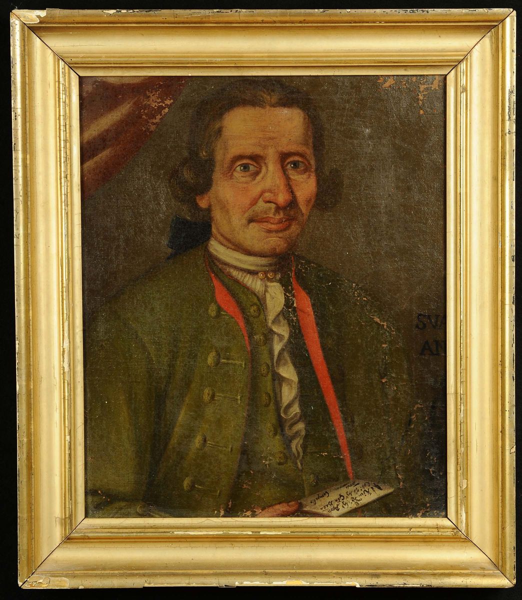 Scuola Italiana del XVIII Secoloritratto di Gentiluomo