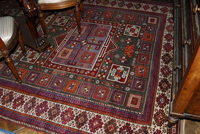 Tappeto Caucasico Kazak, XX Secolo