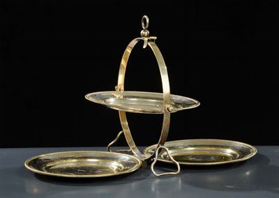 Porta Cioccolatini e Piatti in Silver Plated