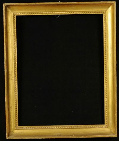 Cornice Impero in Legno Dorato, XIX Secolo