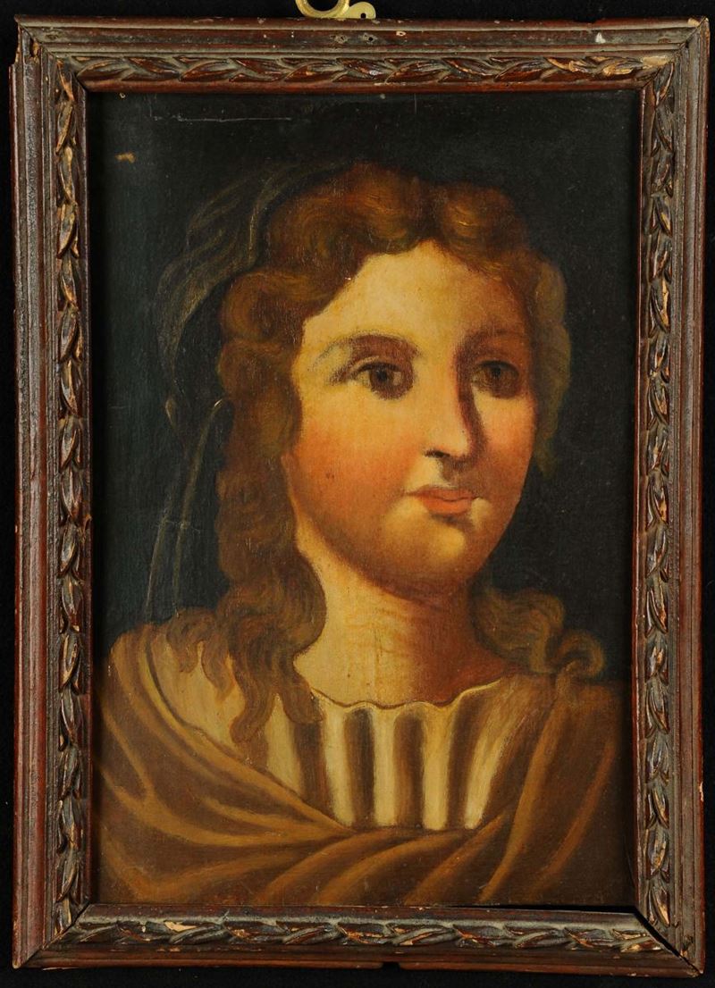 Scuola del XVIII secolo Ritratto maschile  - Auction Antiquariato, Argenti e Dipinti Antichi - Cambi Casa d'Aste