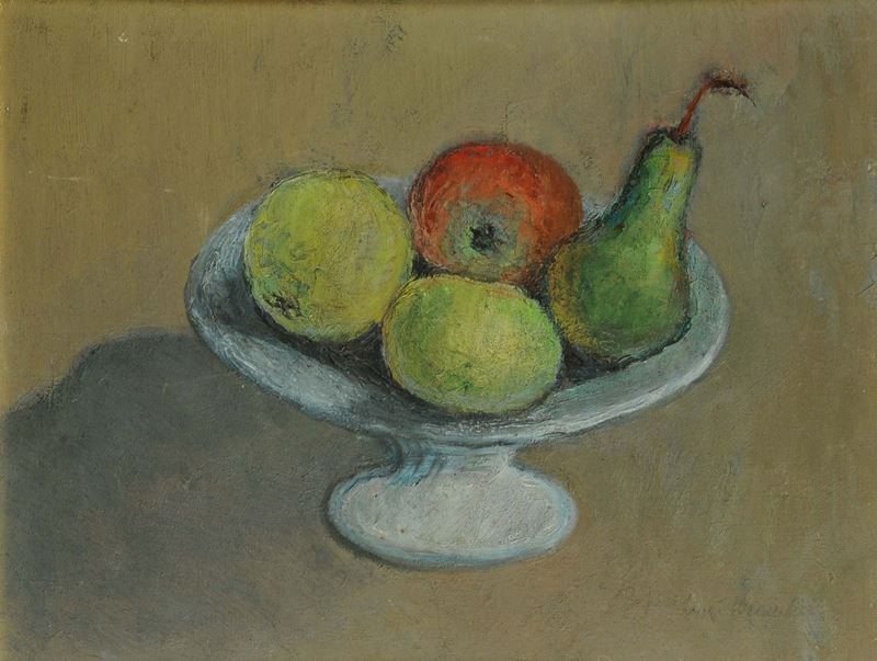 Luigi Bianchi (1911-1994) Frutta, 1979  - Asta Asta OnLine 02-2012 - Cambi Casa d'Aste