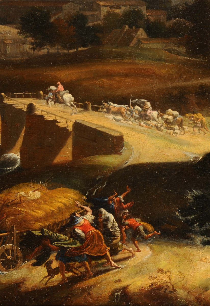 Marco Ricci (1676-1730)peasaggio Tempestoso