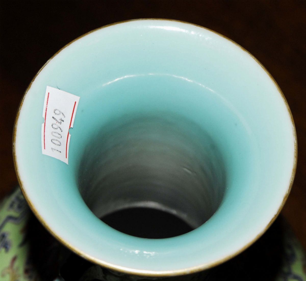 Come da Annuncio in Sala Epoca Non Garantita Vaso con Anse Famiglia Rosa Periodo Daoquan